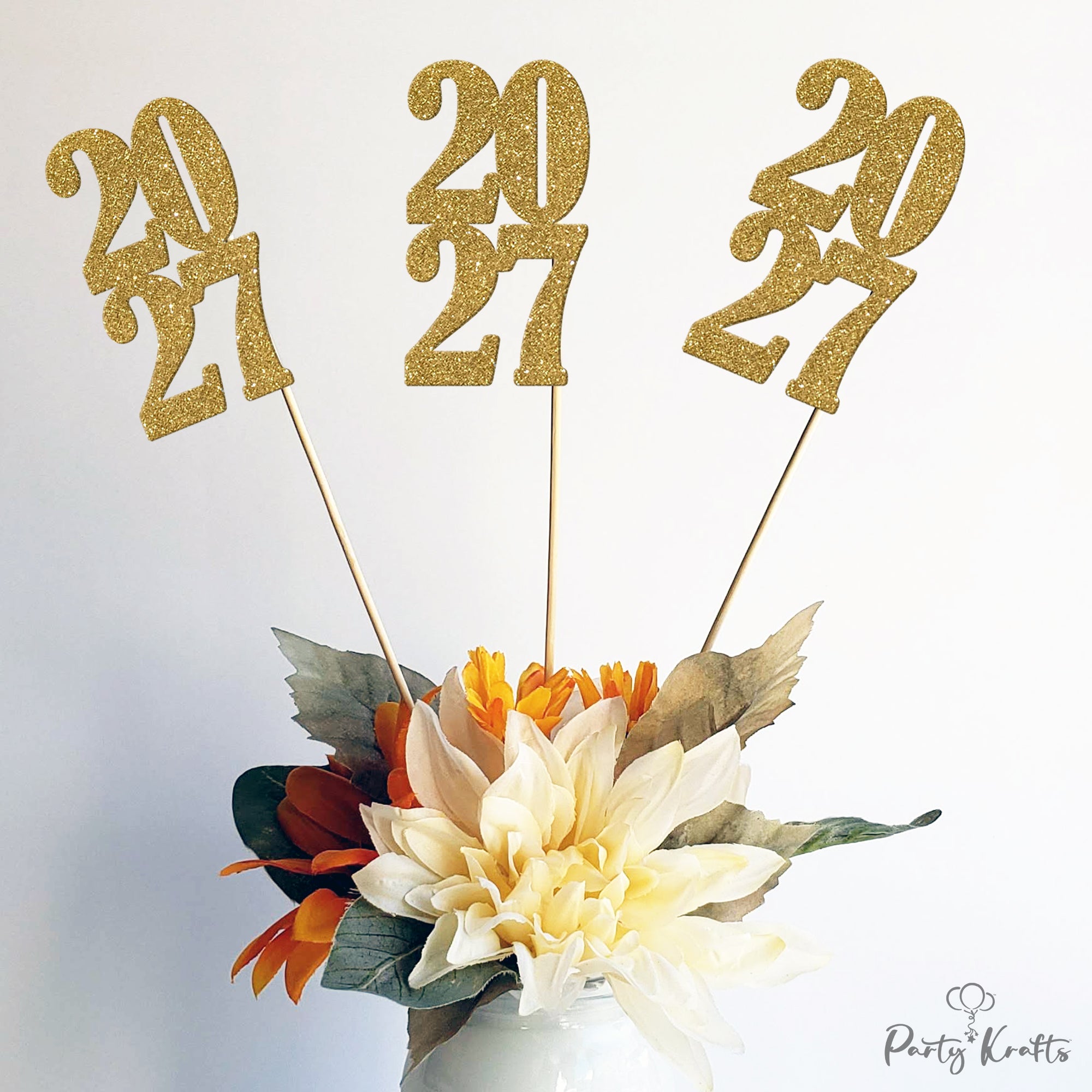 2027 Graduation Centerpiece Sticks