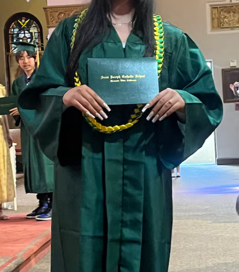 Personalized Graduation Ribbon Lei